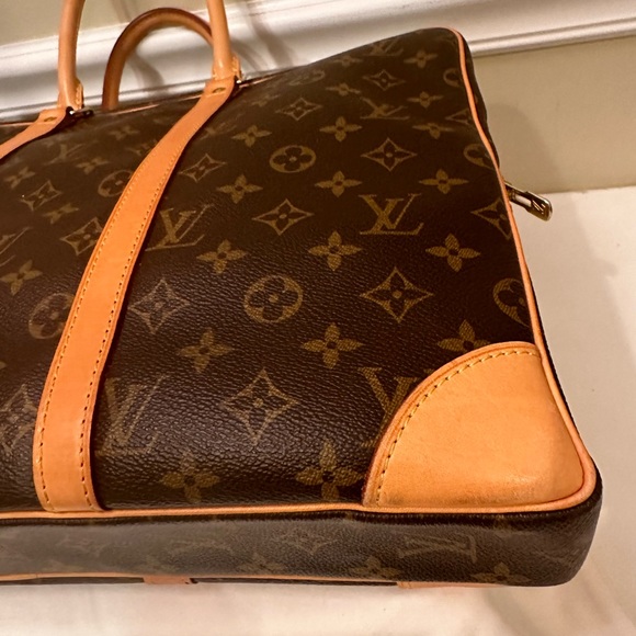 LOUIS VUITTON vintage Monogram Porte Documents Voyage Bag in EUC w/dust bag - Picture 7 of 12